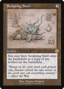 Sculpting Steel (Schematic) (BRR-113) [The Brothers' War Retro Artifacts] Foil