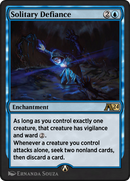 Solitary Defiance (YOTJ-007) [Alchemy: Outlaws of Thunder Junction]
