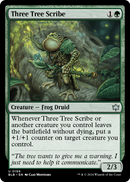 Three Tree Scribe (BLB-199) [Bloomburrow]