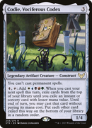 Codie, Vociferous Codex (STX-253) [Strixhaven: School of Mages] Foil