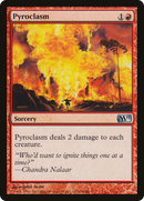 Pyroclasm (M11-154) [Magic 2011] Foil