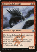 Qal Sisma Behemoth (DTK-149) [Dragons of Tarkir]