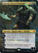 Garruk, Cursed Huntsman (Borderless) (ELD-270) (Borderless) [Throne of Eldraine] Foil