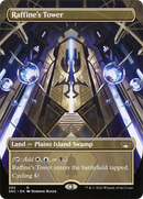 Raffine's Tower (Borderless) (SNC-292) [Streets of New Capenna] Foil