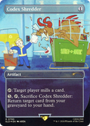 Codex Shredder (Rainbow Foil) (SLD-790★) (Borderless) [Secret Lair Drop] Foil