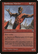 Sandstone Warrior (TMP-199) [Tempest]