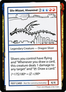 Sliv-Mizzet, Hivemind (No PW Symbol) (CMB1-099) [Mystery Booster Playtest Cards 2021]