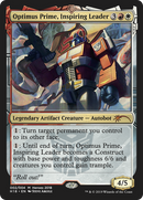 Optimus Prime, Inspiring Leader (UMP-002) [2018 Heroes of the Realm]