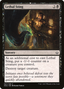 Lethal Sting (HOU-067) [Hour of Devastation]
