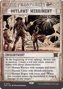 Outlaws' Merriment (OTP-051) (Showcase) (Borderless) [Breaking News] Foil