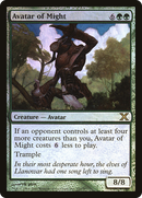 Avatar of Might (10E-251★) [Tenth Edition] Foil