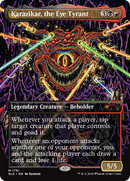 Karazikar, the Eye Tyrant (SLD-1791) (Borderless) [Secret Lair Drop]