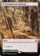 Brightclimb Pathway (Borderless) (ZNR-285) (Showcase) (Borderless) [Zendikar Rising] Foil