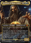 Saruman of Many Colors (Borderless) (LTR-412) [The Lord of the Rings: Tales of Middle-earth]
