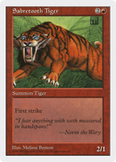 Sabretooth Tiger (5ED-264) [Fifth Edition]