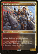 Inspiring Veteran (PPELD-397) [Promo Pack: Throne of Eldraine] Foil
