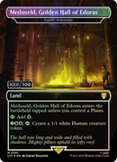 Meduseld, Golden Hall of Edoras - Castle Ardenvale (Serial Numbered) (LTC-391) (Borderless) [Tales of Middle-earth Commander] Foil
