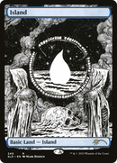 Island (Crushing Brutality) (SLD-240) [Secret Lair Drop] Foil