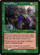 Force of Vigor (Retro Frame) (MH1-021) [Modern Horizons 1 Timeshifts] Etched Foil