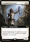 Luminarch Aspirant (Extended Art) (ZNR-319) [Zendikar Rising] Foil