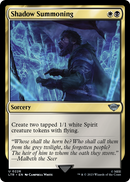 Shadow Summoning (LTR-226) [The Lord of the Rings: Tales of Middle-earth] Foil