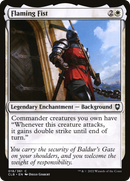 Flaming Fist (CLB-018) [Commander Legends: Battle for Baldur's Gate] Foil