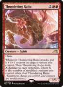 Thundering Raiju (NEO-166) [Kamigawa: Neon Dynasty] Foil