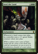 Seed the Land (SOK-146) [Saviors of Kamigawa] Foil