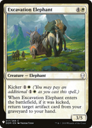 Excavation Elephant (LIST-DOM-17) [The List]