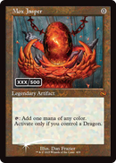 Mox Jasper (Serial Numbered) (TDM-419) [Tarkir: Dragonstorm] Foil