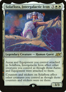 Solaflora, Intergalactic Icon (Galaxy Foil) (UNF-313) [Unfinity] Foil