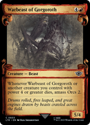 Warbeast of Gorgoroth (Showcase Scrolls) (LTR-603) [The Lord of the Rings: Tales of Middle-earth]