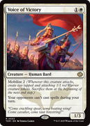 Voice of Victory (TDM-033) [Tarkir: Dragonstorm] Foil