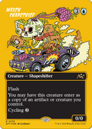 Waxen Shapethief (Borderless) (First-Place Foil) (DFT-535) [Aetherdrift] Foil