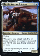 Harbin, Vanguard Aviator (PRE-212) [The Brothers' War Promos] Foil