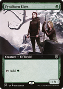Fyndhorn Elves (Extended Art) (CMR-678) [Commander Legends] Foil