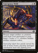 Emergency Weld (BRO-093) [The Brothers' War] Foil