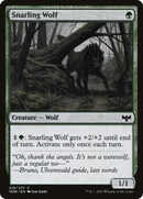 Snarling Wolf (VOW-219) [Innistrad: Crimson Vow]