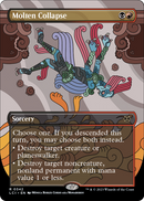 Molten Collapse (Borderless) (LCI-342) [The Lost Caverns of Ixalan] Foil