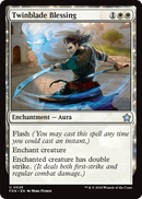 Twinblade Blessing (FDN-026) [Foundations]