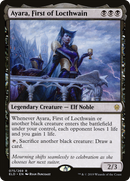 Ayara, First of Locthwain (ELD-075) [Throne of Eldraine] Foil