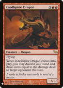 Knollspine Dragon (LIST-SHM-98) [The List]