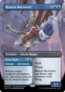 Brazen Borrower (Borderless) (SPG-030) [Special Guests] Foil