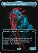Marvin, Murderous Mimic (Showcase) (DSK-367) (Borderless) [Duskmourn: House of Horror]