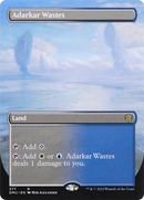 Adarkar Wastes (Borderless) (DMU-377) [Dominaria United] Foil