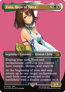 Yuna, Hope of Spira (Borderless) (Surge Foil) (FIN-549) [FINAL FANTASY] Foil