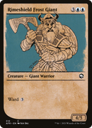 Rimeshield Frost Giant (Showcase) (AFR-310) [Adventures in the Forgotten Realms] Foil