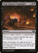 Mage Hunters' Onslaught (STX-077) [Strixhaven: School of Mages] Foil