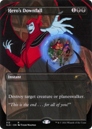 Hero's Downfall (SLD-312) (Borderless) [Secret Lair Drop] Foil