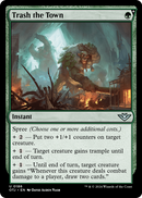 Trash the Town (OTJ-186) [Outlaws of Thunder Junction] Foil